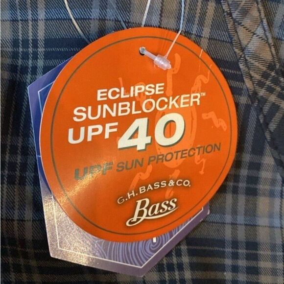 G.H. Bass and Co. Jack Mountain Plaid Shorts 32 Quick Dry 40UPF New - Picture 4 of 10